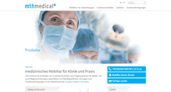 Desktop Screenshot of mth-medical.com